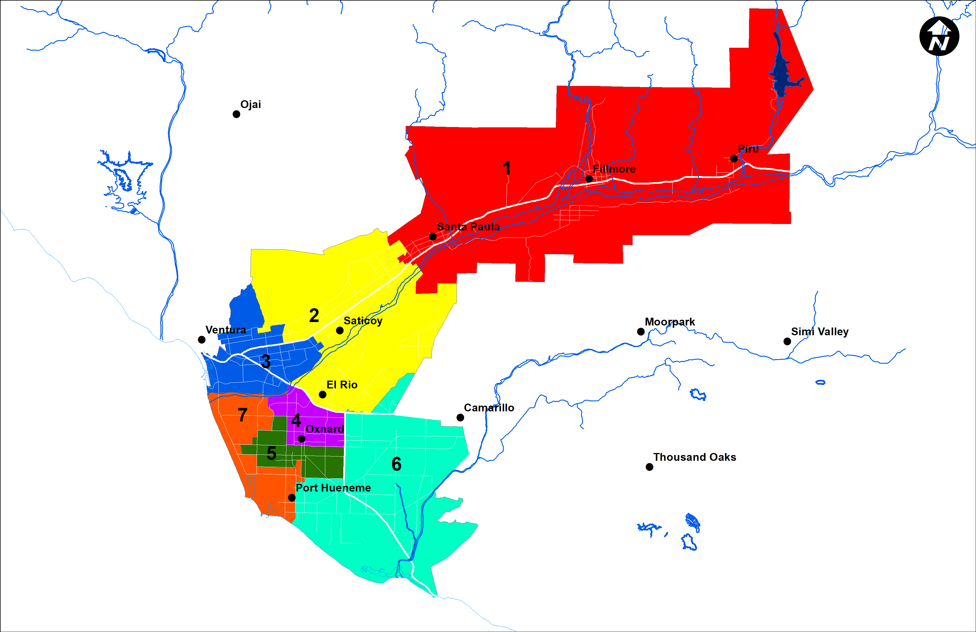 UWCD Website Map- Divisions